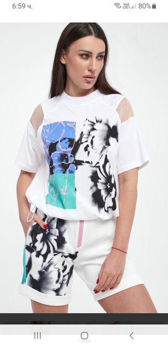 Sportalm Cotton Womens Size 42 / L НОВО! ОРИГИНАЛ! Дамска Тениска!