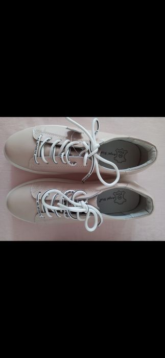 Pantofi noi din piele int-ext