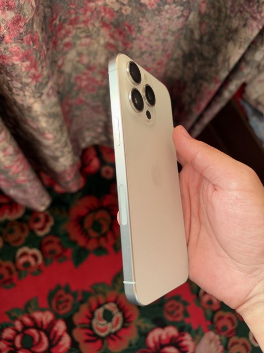 iPhone 15 Pro Max 256GB White Titanium | eSIM | Коробка