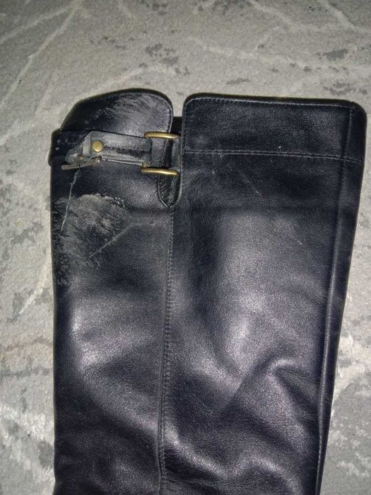 Сапоги натуральная кожа