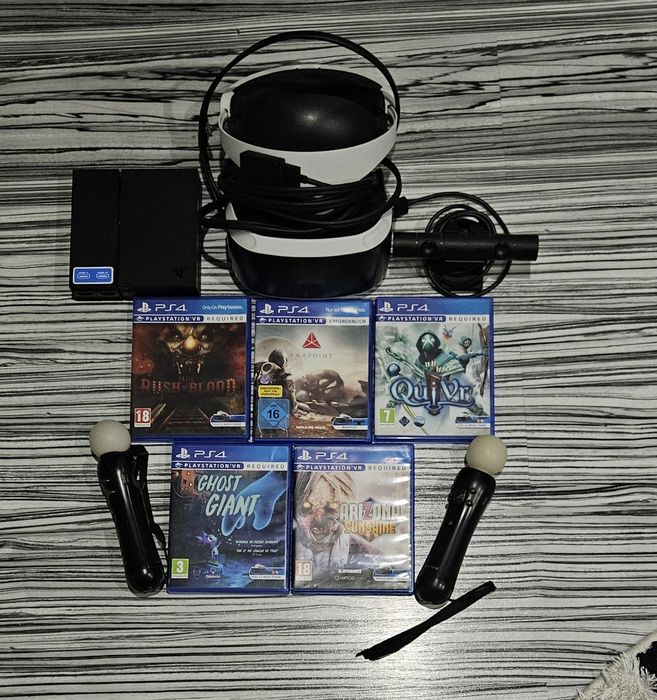 Pachet kit vr ps 4+5 jocuri