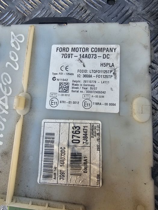 Panou  (TABLOU) sigurante  FORD MONDEO IV 2007 OEM:7G97-14A073-DC.