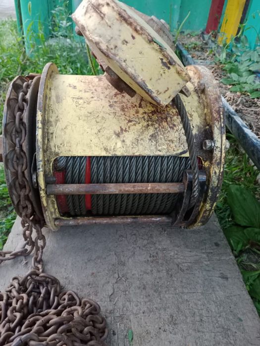 Лебёдка, грузоподъёмность 6 тон