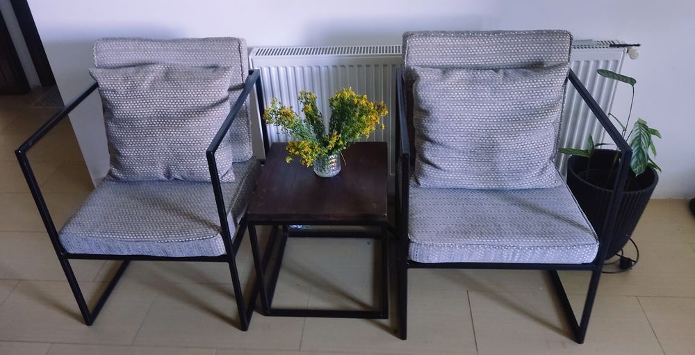 Set hol, terasa din fier NOU  făcut la comanda