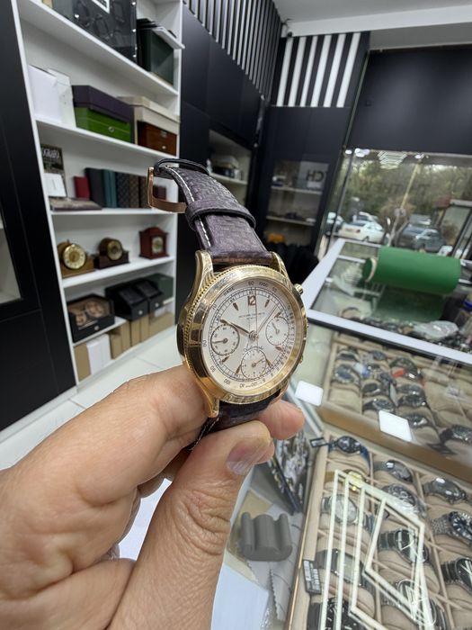 Золотые Часы Vacheron Constantin Chronograph 750Пробы