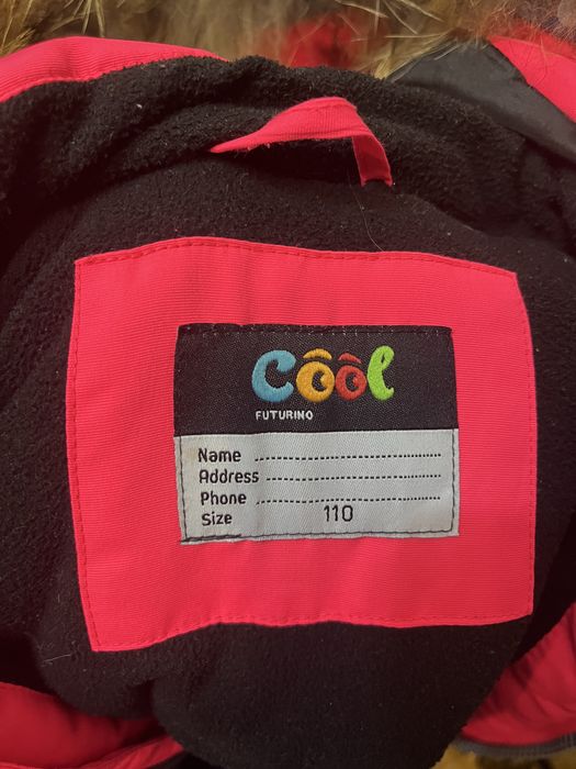 Зимний комбинезон для девочки