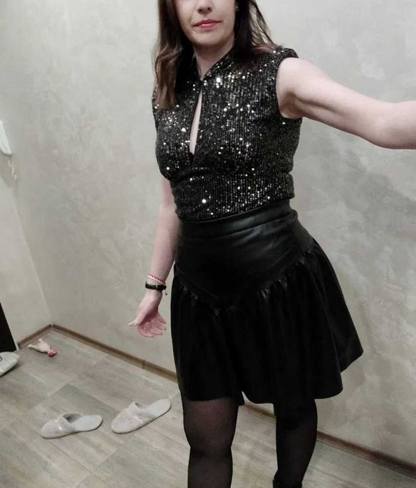 Топ с пайети, BSB, размер L