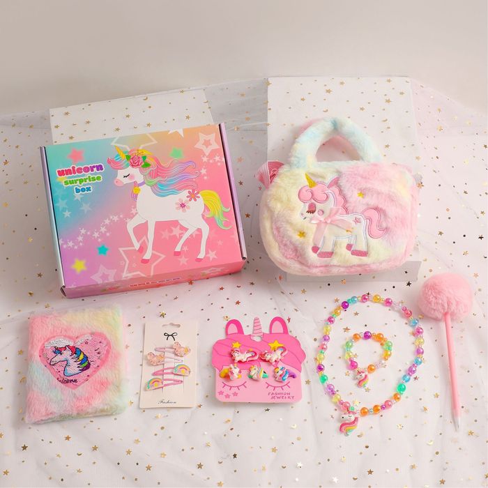 Детский подарочный набор единорог, для девочек