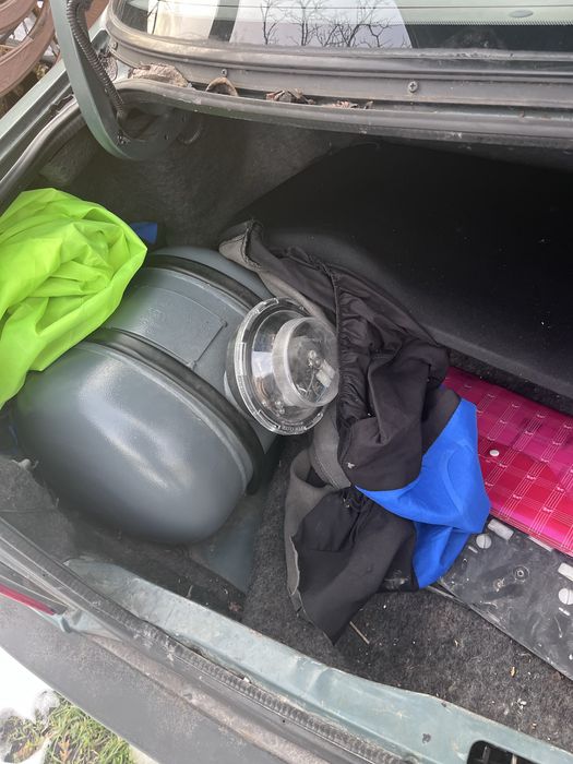 Газова бутилка 20л почти нова със документе