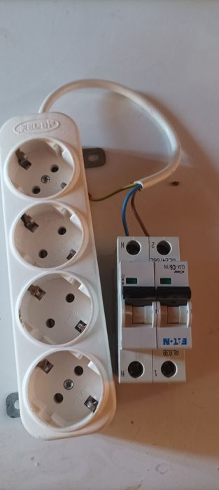 Tripla , siguranță,Cablu 7×1,5 MM stare bună