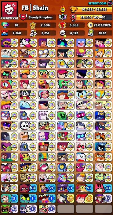 Продам аккаунт Brawl Stars