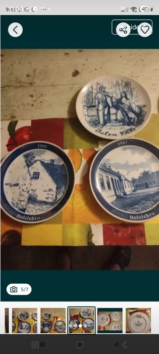 Farfuri porțelan pictate