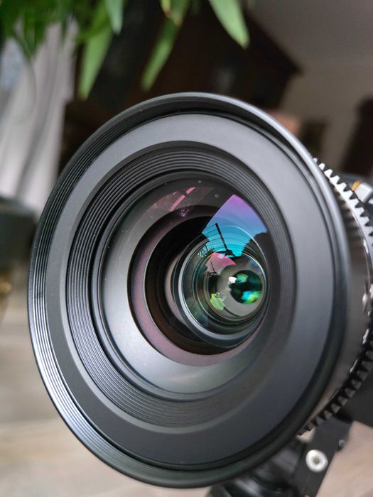 Camera Video Blackmagic Pocket Cinema Camera 6K Pro + Obiectiv Meike 35mm T2.1  Cinema Microfon Rode Accesorii Baterii V Mount