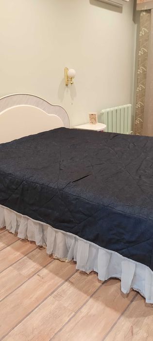 Покрывало, шторы и тюль