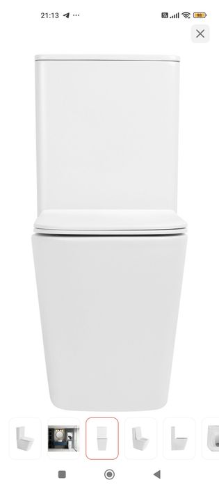 Продам новый унитаз компакт, монолит