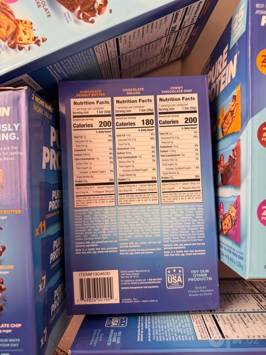 Протеиновый батончик USA PURE PROTEIN BARS