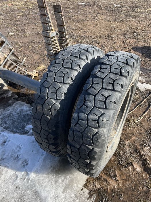 Ось с рессорами от цементовоза Зил