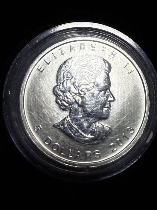 Монета серебро 999.9