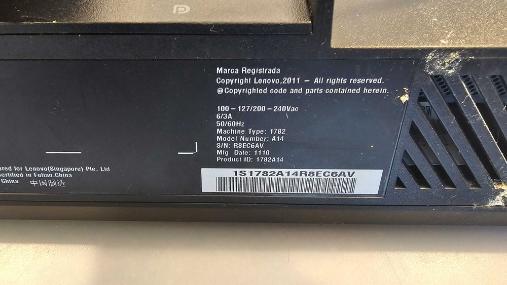 PC Lenovo All-in-one ThinkCentre M71z