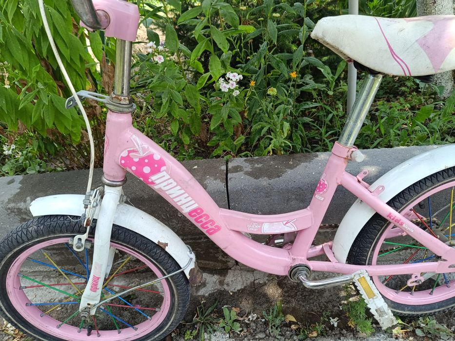 Продам детский велосипед принцесса