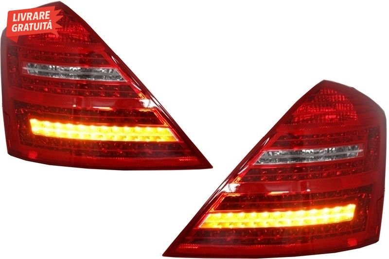 Stopuri LED Facelift Mercedes S-Class W221 (2005-2012)