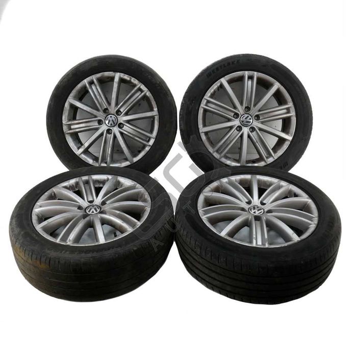 Алуминиеви джанти 5x112 с гуми R18 Volkswagen Tiguan I ID: 155926