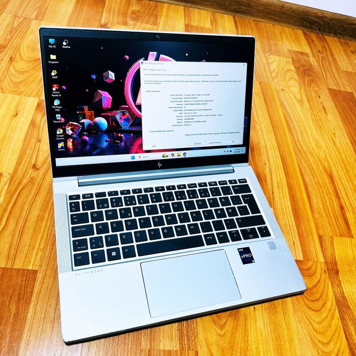 Laptop HP EliteBook IntelCore i5-1245U (12th gen) 12 CPUs, 16GB RAM, UltraSlim, Full HD, Livrare GRATUITA