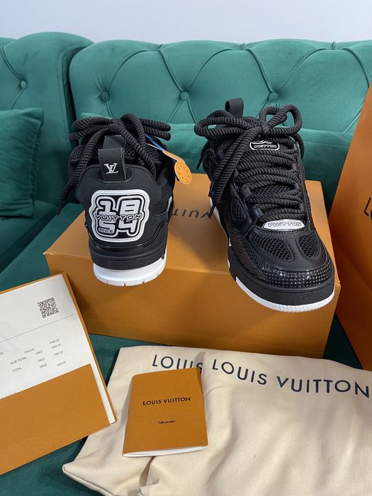 Adidasi Louis Vuitton Skate piele naturala Full Box Premium