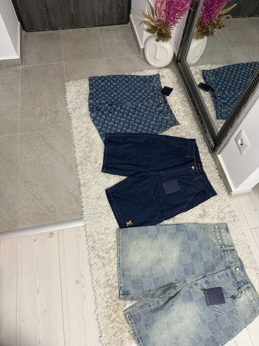 Blugi scurti Louis Vuitton colectie noua Premium