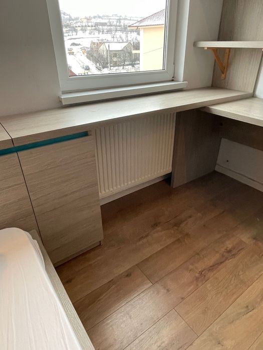 Set complet mobilier modern de dormitor copii, tineret, adolescent