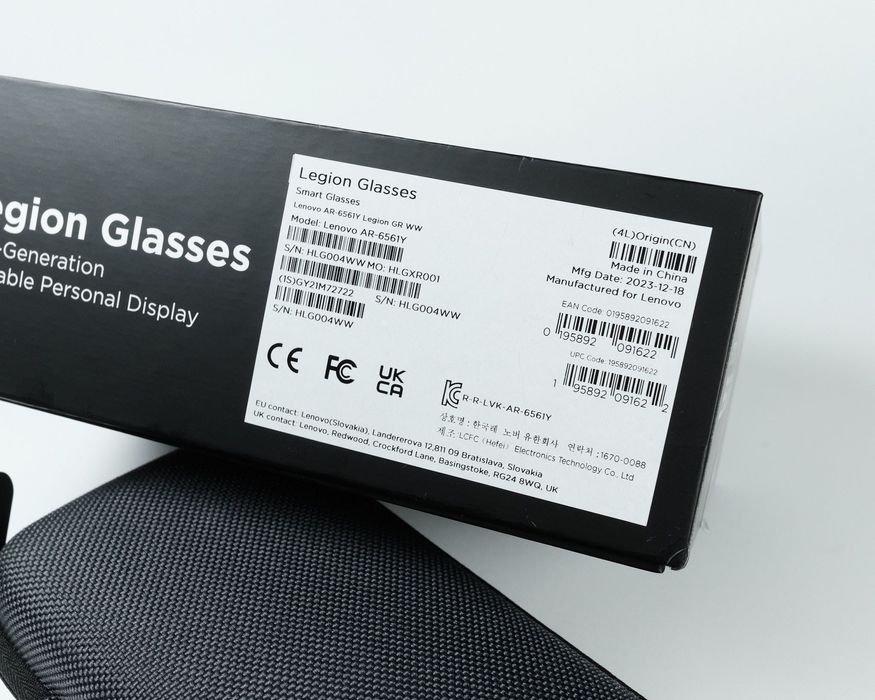 Lenovo Legion Smart Glasses AR 6561Y – USB-C, iOS/Android/PC