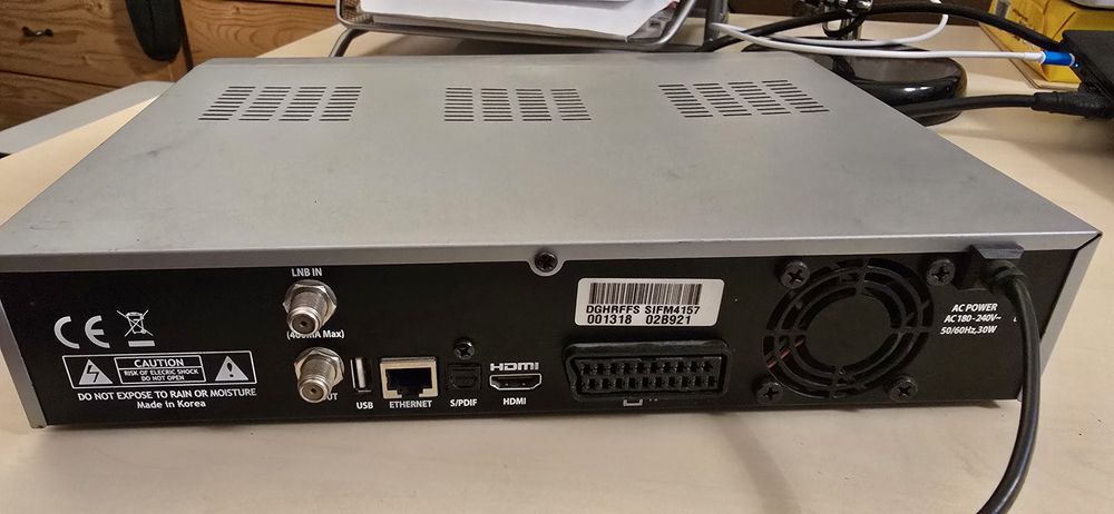 Receiver satelit HD CubeRevo 250HD – HDMI, USB, Ethernet