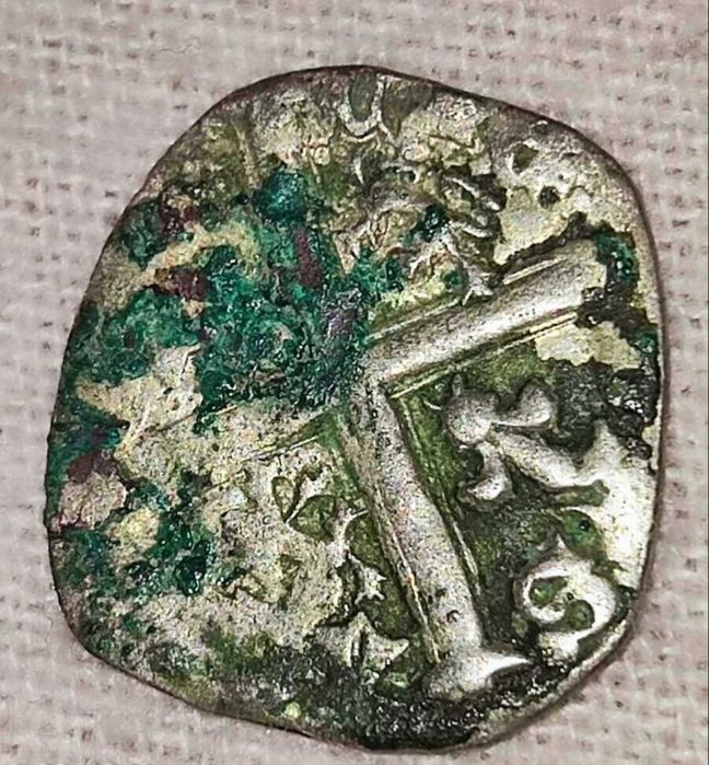 Средновековна феодална сребърна монета и Наполеоново кралство