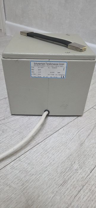 Трансформатор понижающий 220В на 110B, 2000 ВА