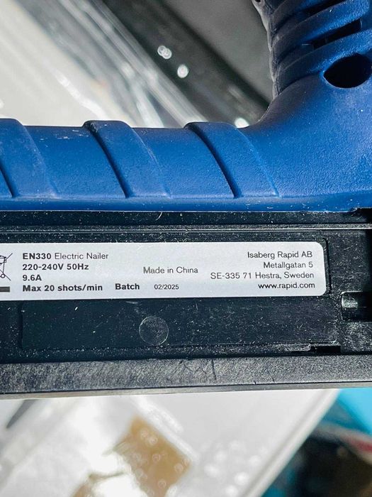 Rapid EN330 - Pistol electric pentru cuie nr. 8 (15-30 mm)