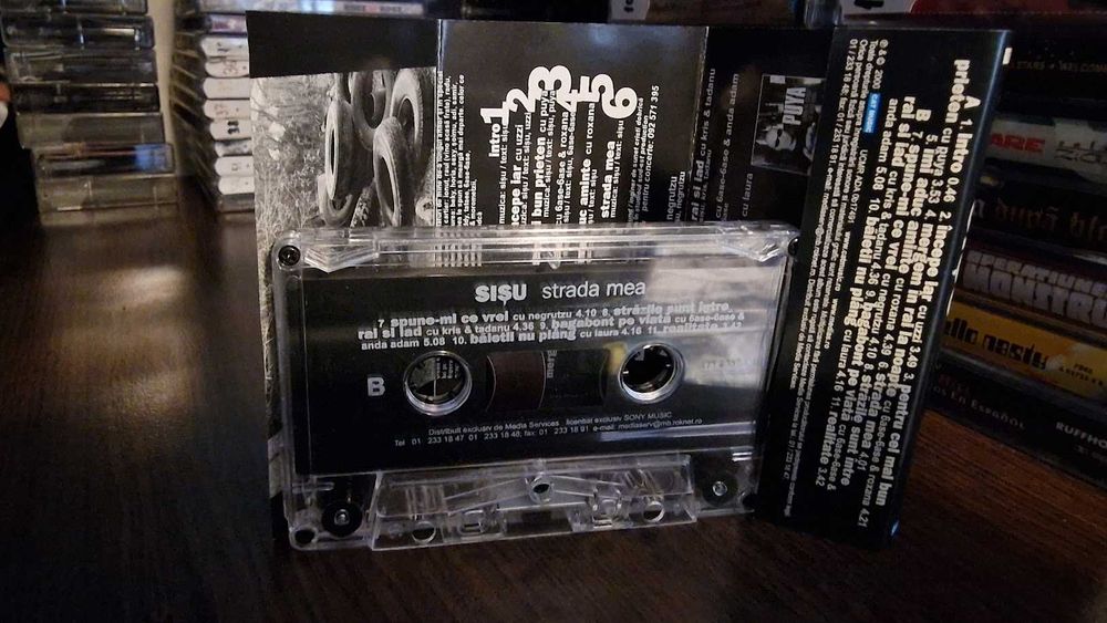 Caseta - Sisu - Strada mea - 2000 - prima editie