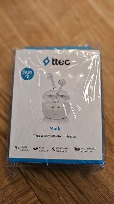 Безжични слушалки TTEC неразпечатвани



Bluetooth TWS слушалки TT