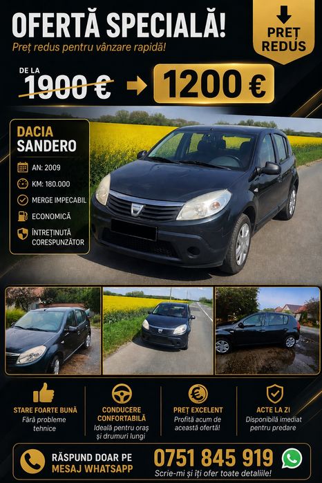 DACIA Sandero 0