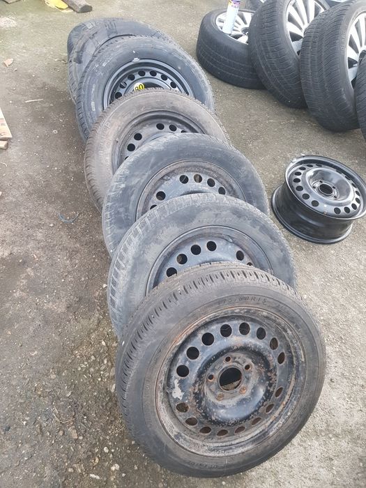 Джанти 4бр 5х110 от резервни гуми както и джанти на бройка