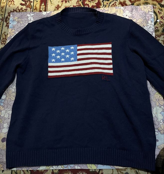 Polo Ralph Lauren American Flag Sweater