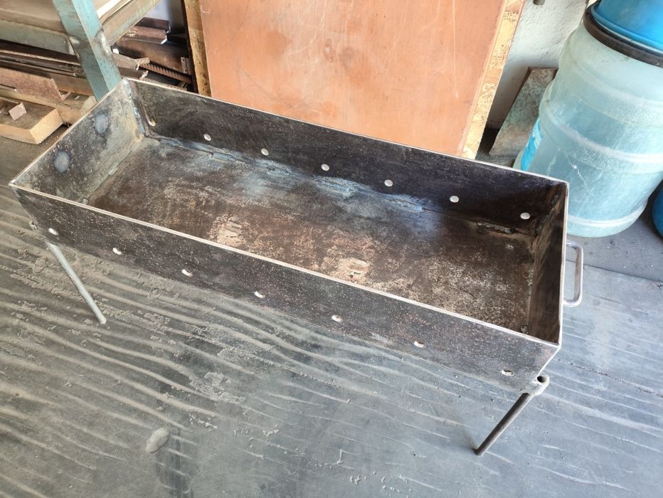 Мангал цельносваренный