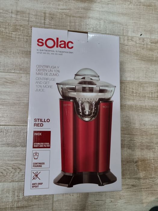 Storcator de citrice Solac Rosu