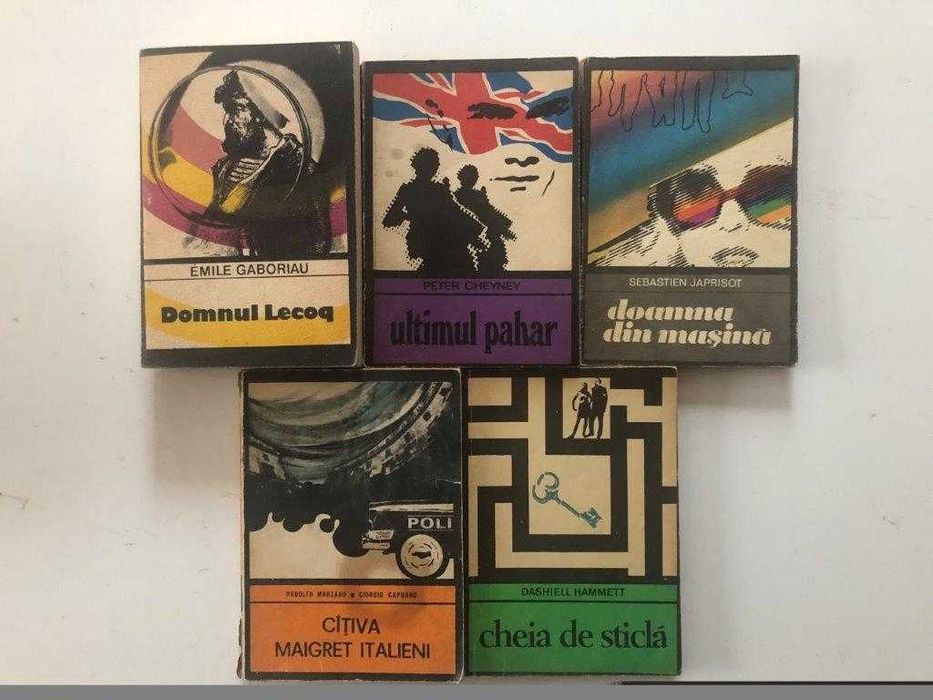 30 de carti din Colectia Enigma - editura ptr. Literatura Universala