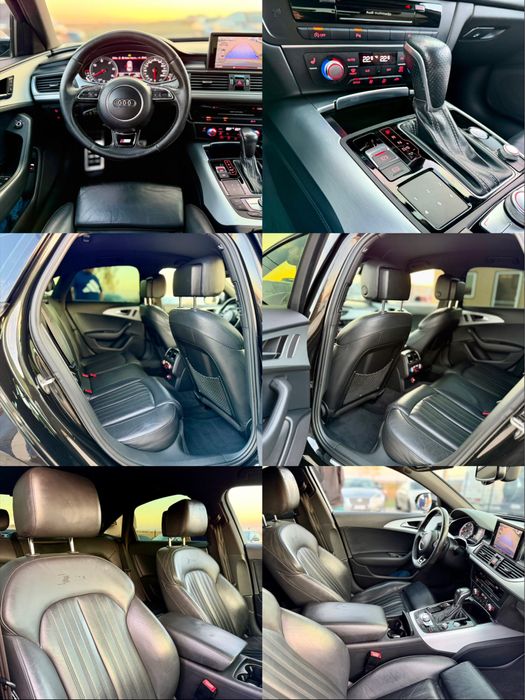 • Audi A6 C7.5 Facelift 2016 • 3.0 BiTdi 320 Cp • 3 x S-line / Parc auto • RATE • Garanție •