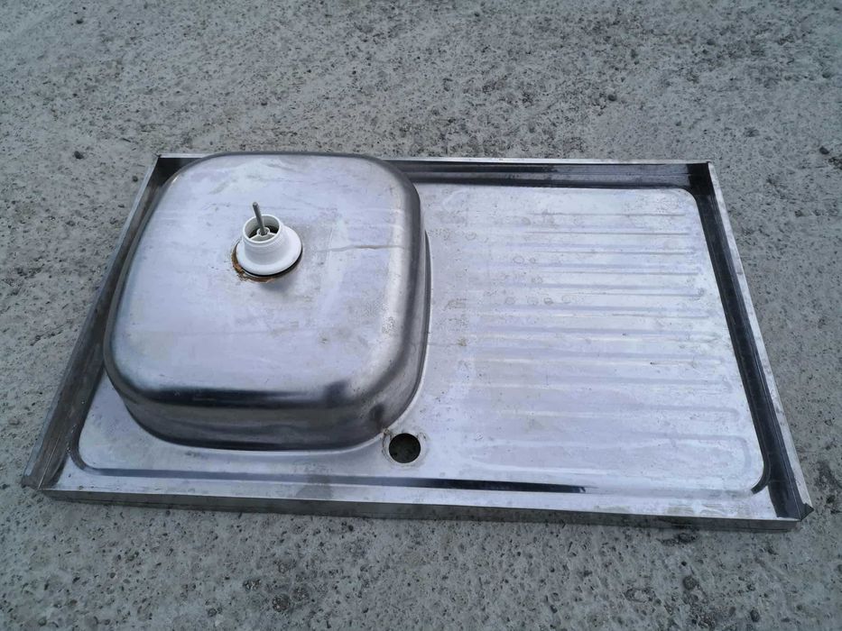 Chiuvetă bucătărie din inox 50 cm x 80 cm