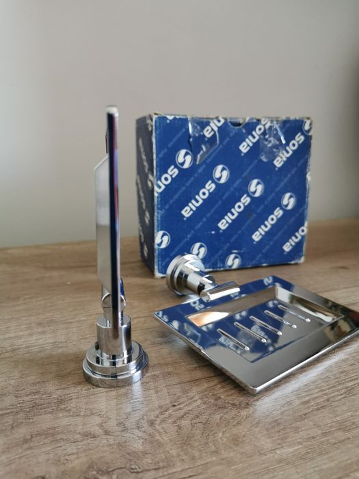 Suport săpun metalic cromat baie