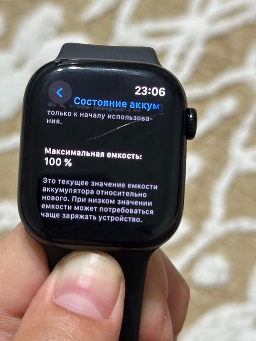 Продам Apple Watch Series 10 (GPS) 42mm.

Состояние