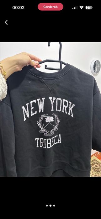 Толстовка H&M черный новый