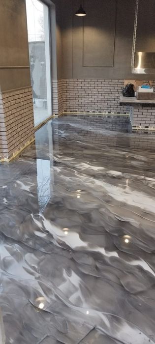 Эпоксидные наливные полы под ключ