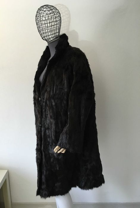 Палто с естествен косъм норка Mongolia